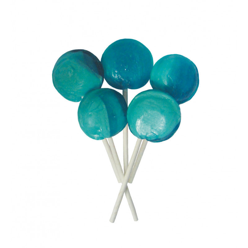 Blue Raspberry Mega Lolipops x5